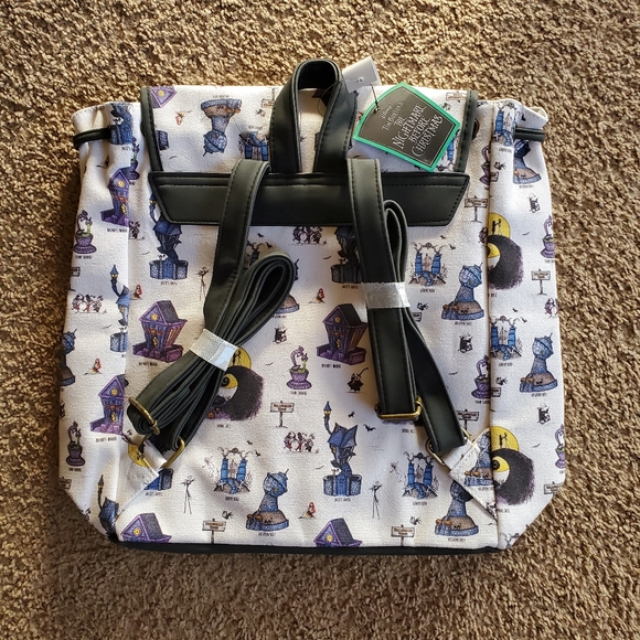 LOUNGEFLY NBC Halloween Town Backpack main image 5